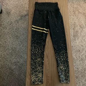 Gold Sparkle Leggings